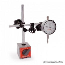 Suporte Magnético para Relógios Comparadores e Apalpadores com Ajuste Fino